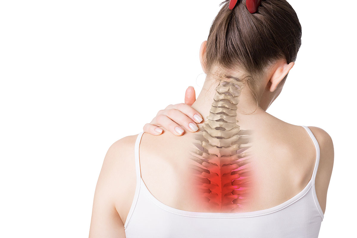 Female rib, back and spine pain issues.